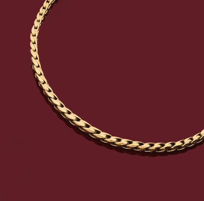 COLLIER
retenant une succession de maillons...