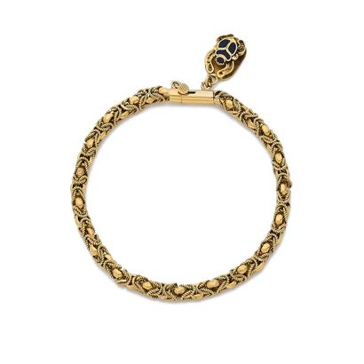 BRACELET 
composé d'une maille géométrique...