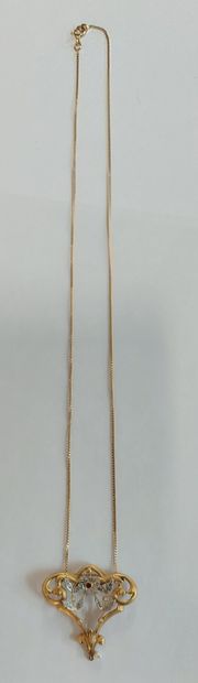 GOLD CHAIN AND PENDANT

PB : 4,68 g