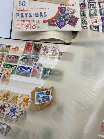 LOT OF semi-modern stamps