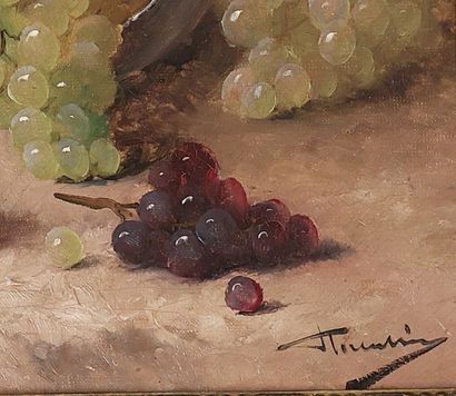 NATURE MORTE AUX FRUITS

Deux huiles sur...