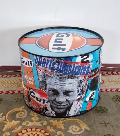 TABLE BASSE GULF en métal

H : 44 cm D :...