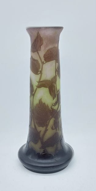 Émile GALLÉ (1846-1904) 

Large pâte de verre...