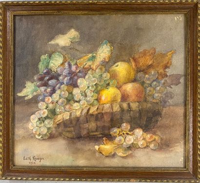 Edith KROEGER

Still life with flowers and...