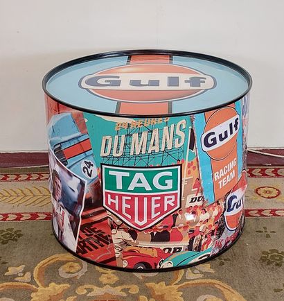 TABLE BASSE GULF en métal

H : 44 cm D :...