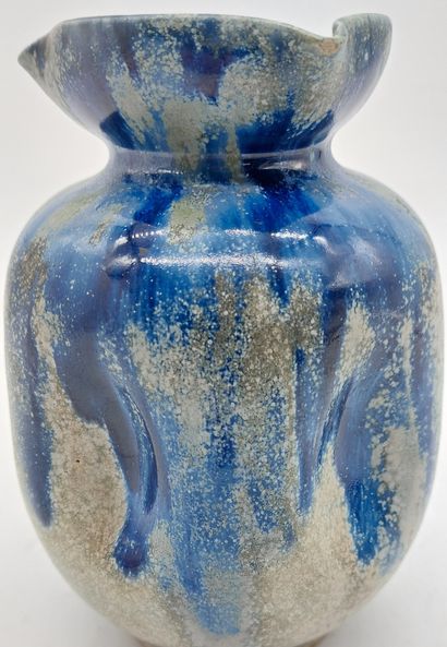 Charles GREBER (1853-1935) 

Vase 

Glazed...