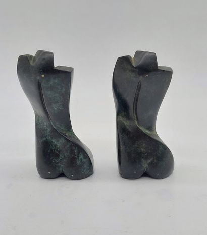 MONNAIE DE PARIS FOUNDRY

Two bronze busts...