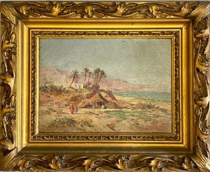 A. BROUARD (XIX-XX)

Orientalist seaside...