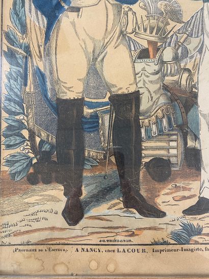 NAPOLEON AND HIS SON

Engraving

61.5 x 39.5...