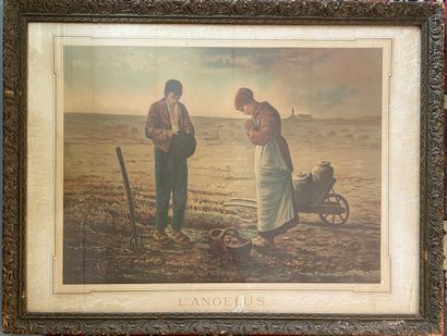 After Jean François Millet 

End of day 

Engraving...