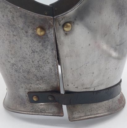 Steel cuirassier troop LEATHER with suspenders...