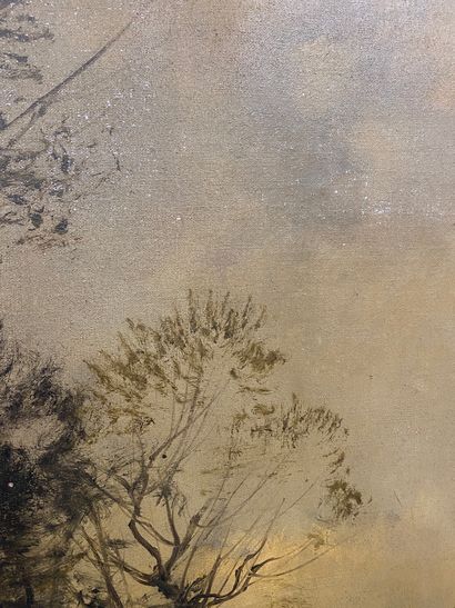 A. NOLET (XIX) 

Bord de rivière

Huile sur...