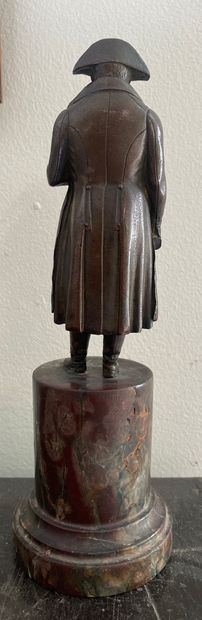 FULL-LENGTH NAPOLEON

Bronze, marble base...