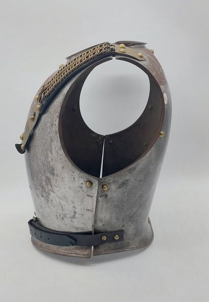 Steel cuirassier troop LEATHER with suspenders...
