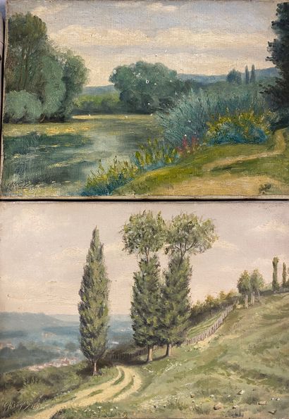 Georges KROEGER

Landscape, Rocks in the...