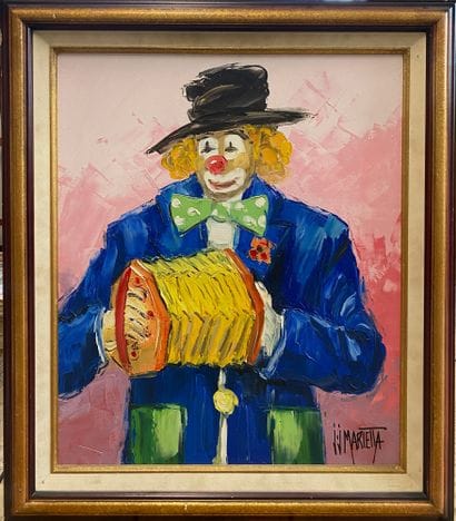 Jean-Jacques MARIETTA (1945)

Clown musician

Oil...