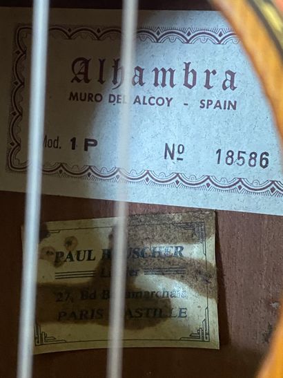 TWO GUITARS, one with cover

(one damaged,...