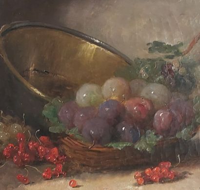 NATURE MORTE AUX FRUITS

Deux huiles sur...