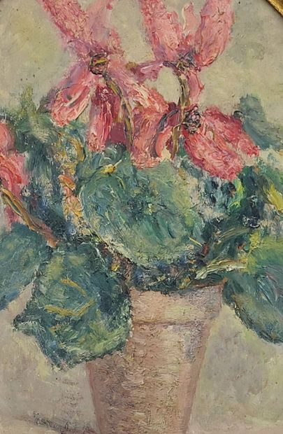 N. VAILLANT

Flower bouquet

Pair of oils...