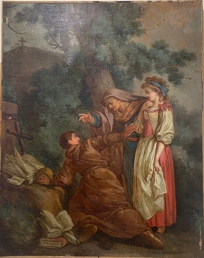 After SUBLEYRAS

The Hermit or Brother Luce

Oil...