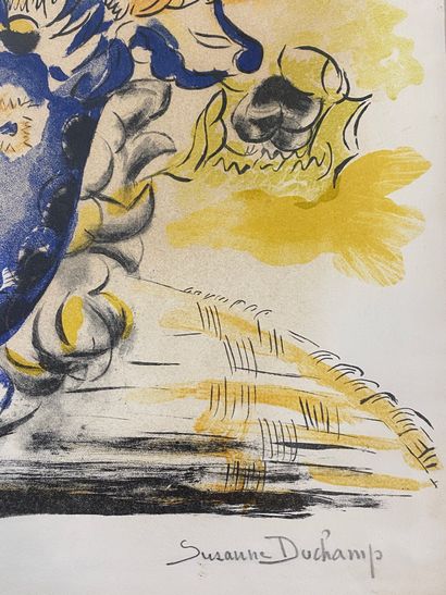 Suzanne DUCHAMP (1889-1963) 

Bouquet de...