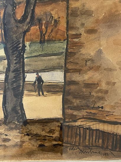 Louis Robert ANTRAL (1895-1939)

Rue animée

Aquarelle...