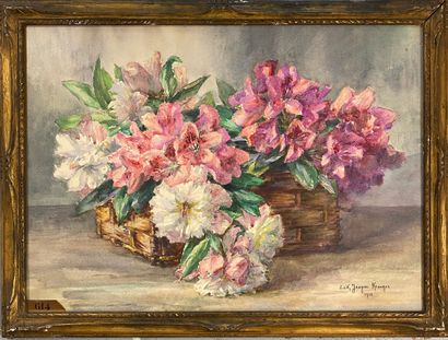 Edith KROEGER

Panier fleuri

Aquarelles

Signées...