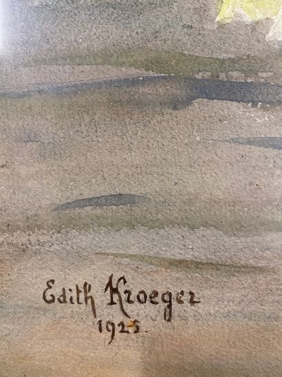 Edith KROEGER

Panier fleuri

Aquarelles

Signées...