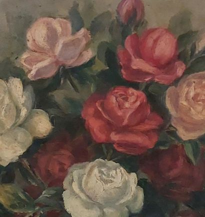 J. Van. Poorten ?

Rose bouquets

Pair of...