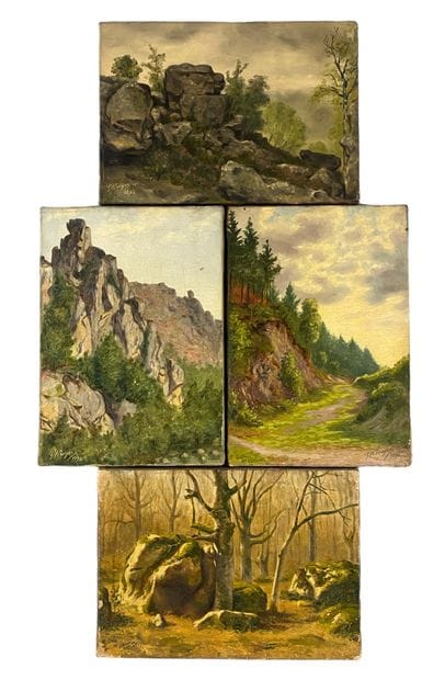 Georges KROEGER

Rocks, cliffs, undergrowth

Four...