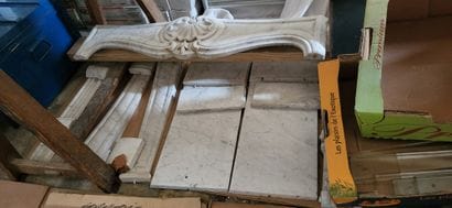 Shell CHIMNEY in white marble

19th century

(dismantled)



(To...