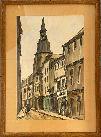 Louis Robert ANTRAL (1895-1939)

Rue animée

Aquarelle...