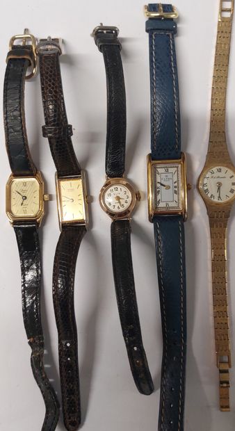LOT DE MONTRES DE DAME

- Herbelin

- Vuillemin...