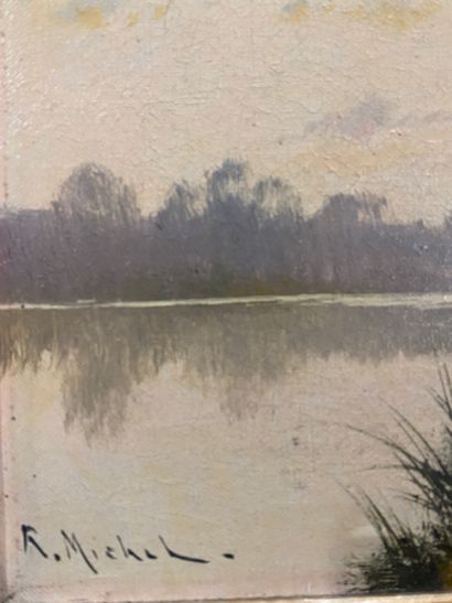 R. MICHEL

Paysage

Huile sur toile signée...