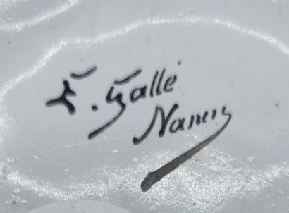Émile GALLÉ (1846-1904)

Earthenware vase...