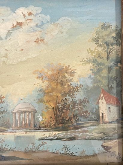 WATERCOLOR AND GOUACHE

People at the water's...