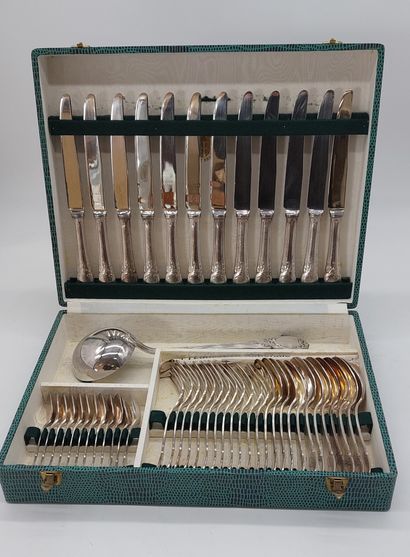 silver-plated metal HOUSEHOLD in box including...