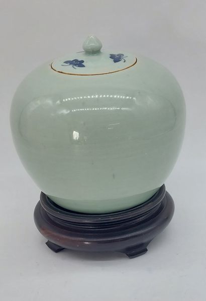 CHINA 

Chinese porcelain ginger pot with...
