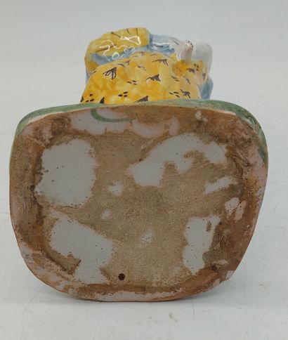 VIRGIN WITH BIRTH in Rennes earthenware

18th...