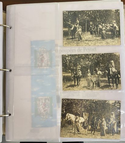 SET OF OLD POST CARDS, postcards by Peynet...