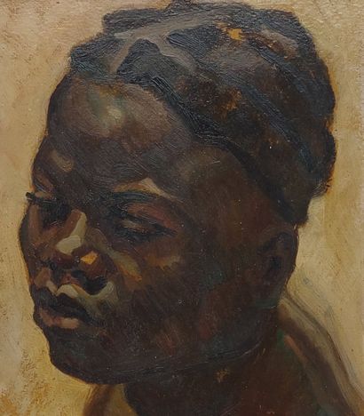 Circa 1930-1940

Portrait of a woman

Oil...
