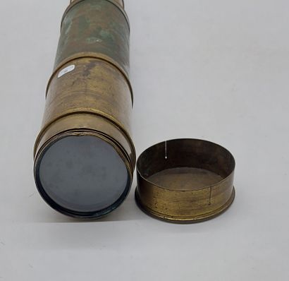 IMPORTANT LONG VIEW in brass 

(as is, to...