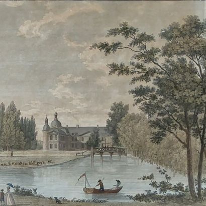 Around 1800

Two watercolour engravings

Ermenonville...