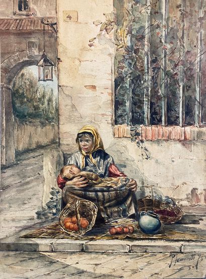 Eric MÉNÉTRIER (XX) 

Eglise

Aquarelle sur...