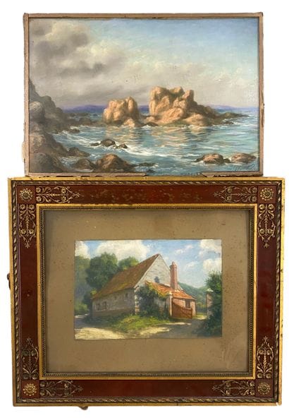 LOT including :

- Gérard KROEGER, Rochers...