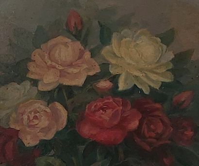 J. Van. Poorten ?

Rose bouquets

Pair of...