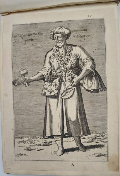 COLLECTION OF ANTIQUE ENGRAVINGS

XVI-XVIIIth...