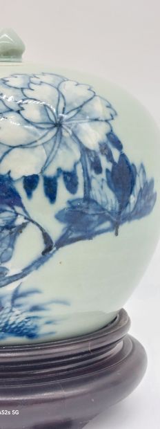 CHINA 

Chinese porcelain ginger pot with...