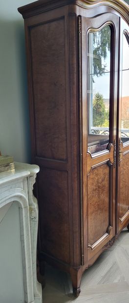 LIBRARY-WINDOW in cherry wood 

Bressan style

H...