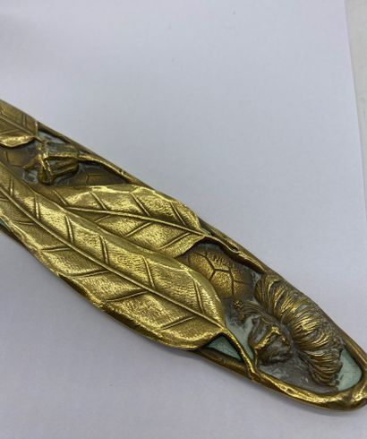 OFFICE NECESSARY in bronze including 

-...